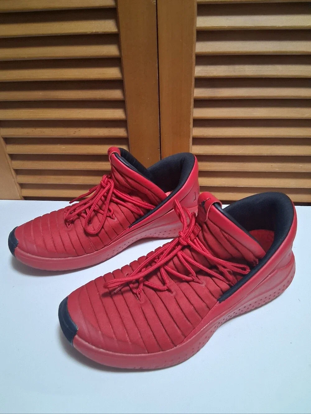 Nike Jordan Flight Luxe Gym Red Black Men's Sneaker * Size: 8.5